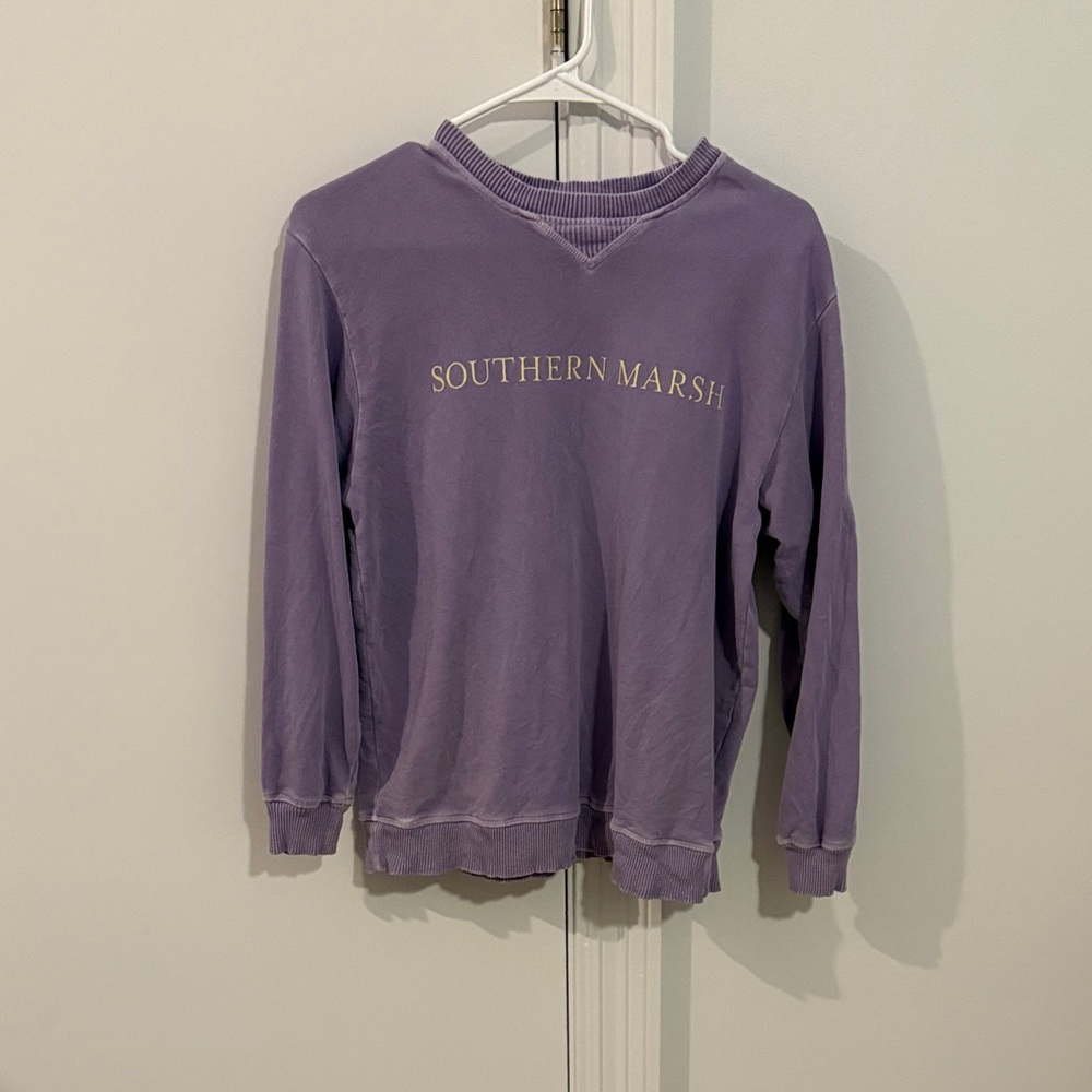 Southern Marsh Lavender Crewneck